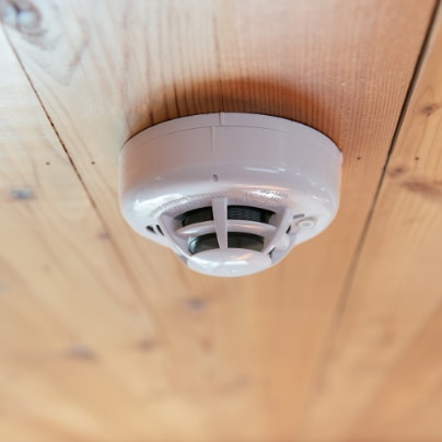 Davenport vivint connected fire alarm